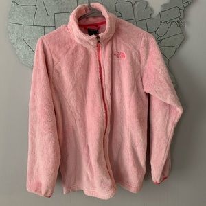 Pink North Face Fleece